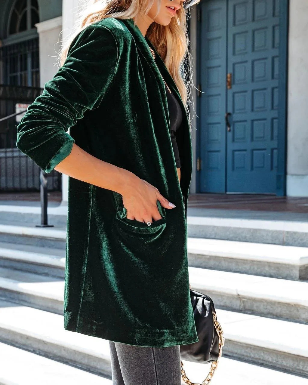 Velvet Touch Blazer