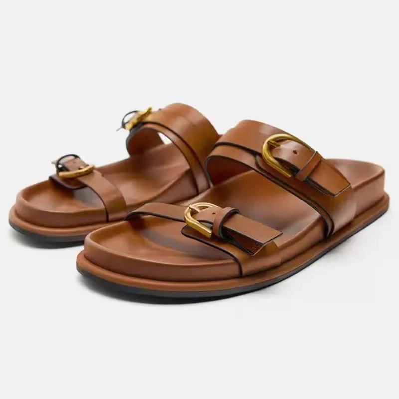 Buckled Sandals