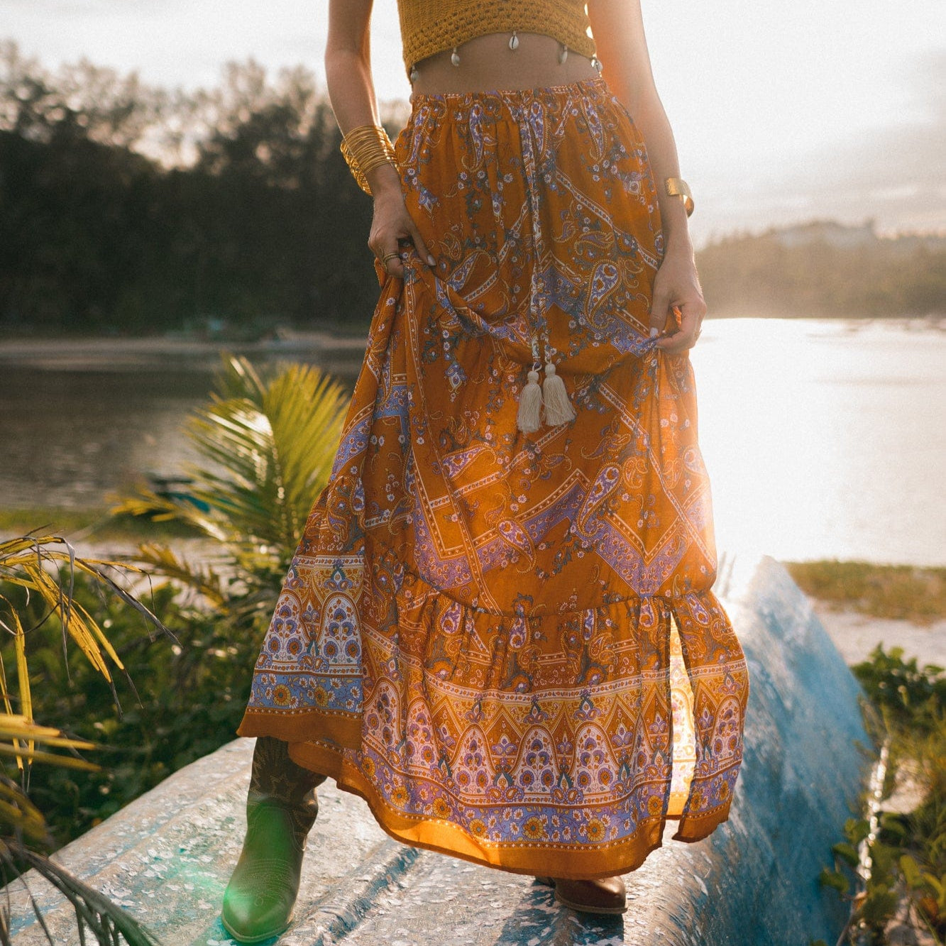 Maite Boho Skirt