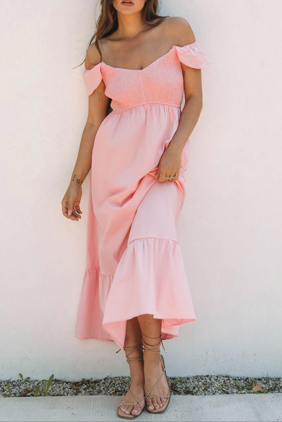 Evelina Ruffle Dress