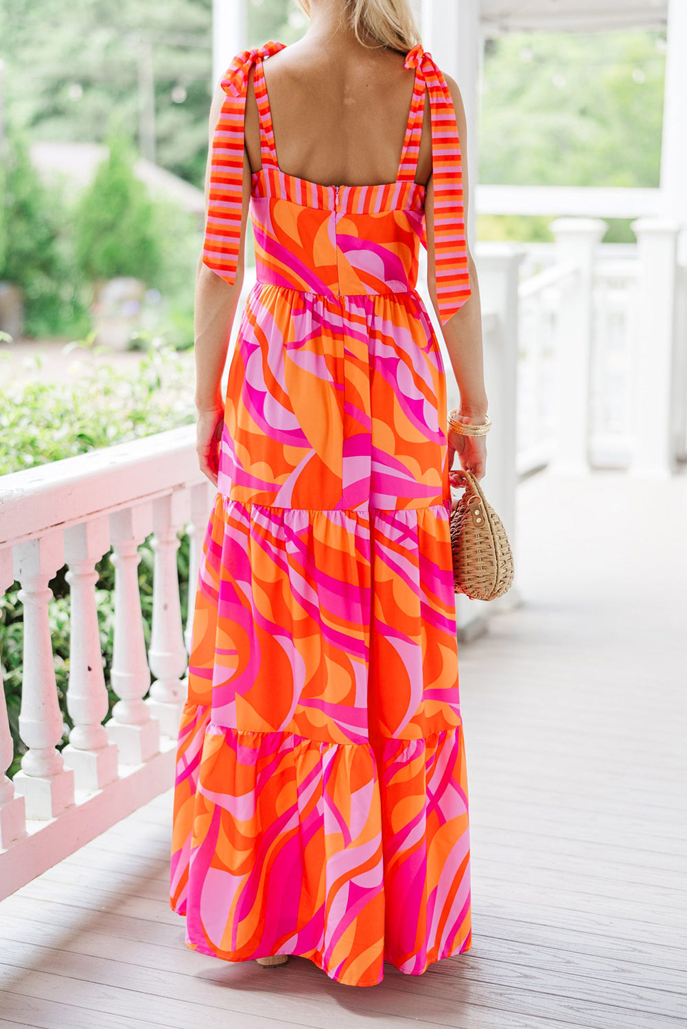 Aurora Tide Maxi Dress
