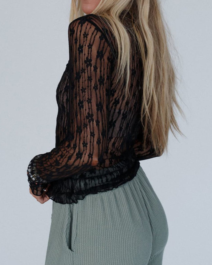 Celestia Lace Top