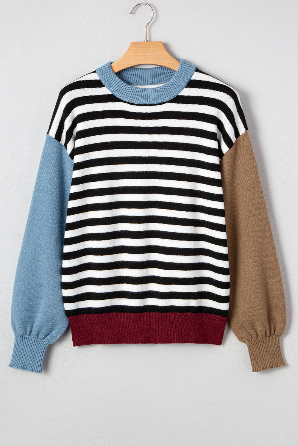 Nova Stripe Colorblock Sweater
