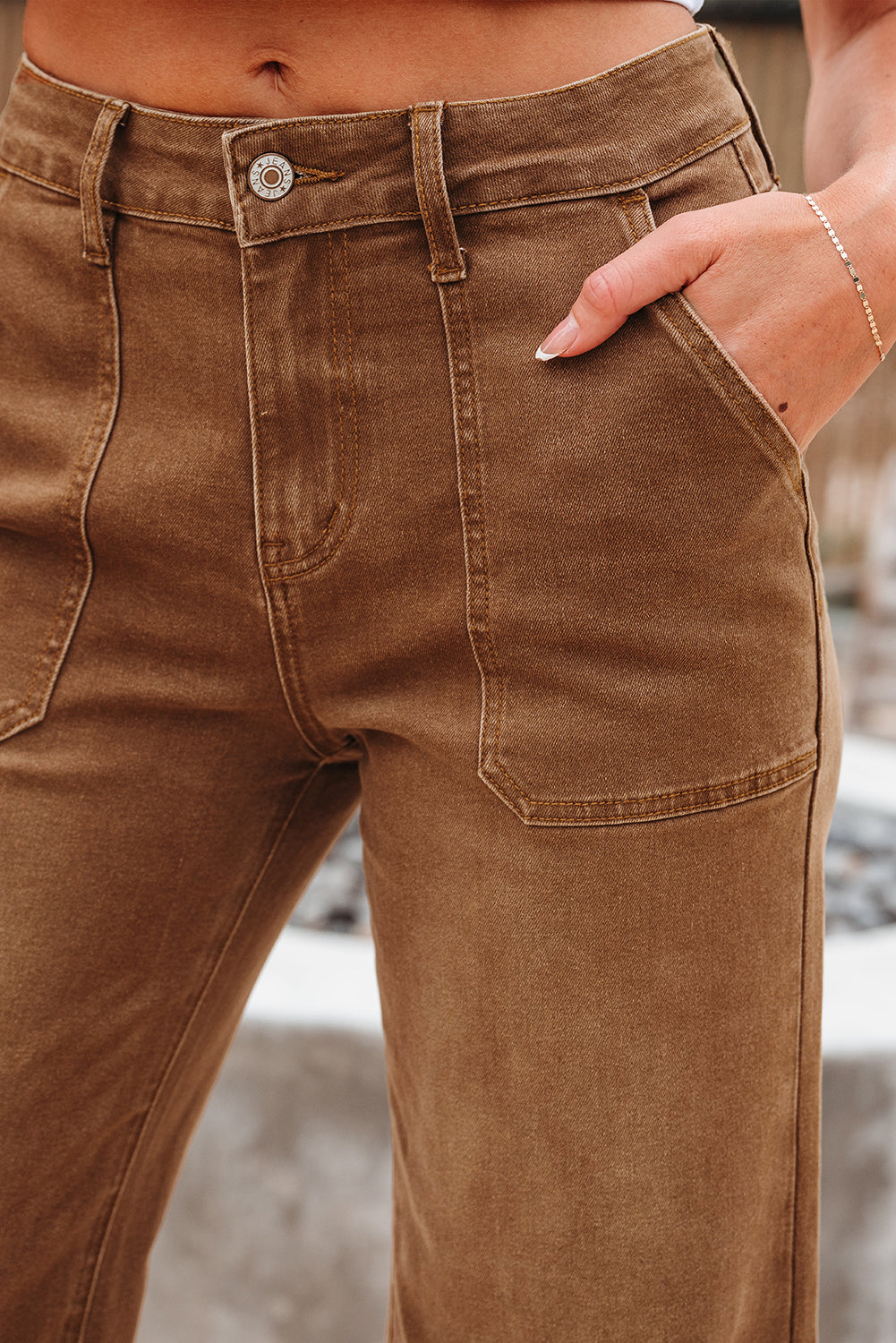Harbor Breeze Crops Jeans