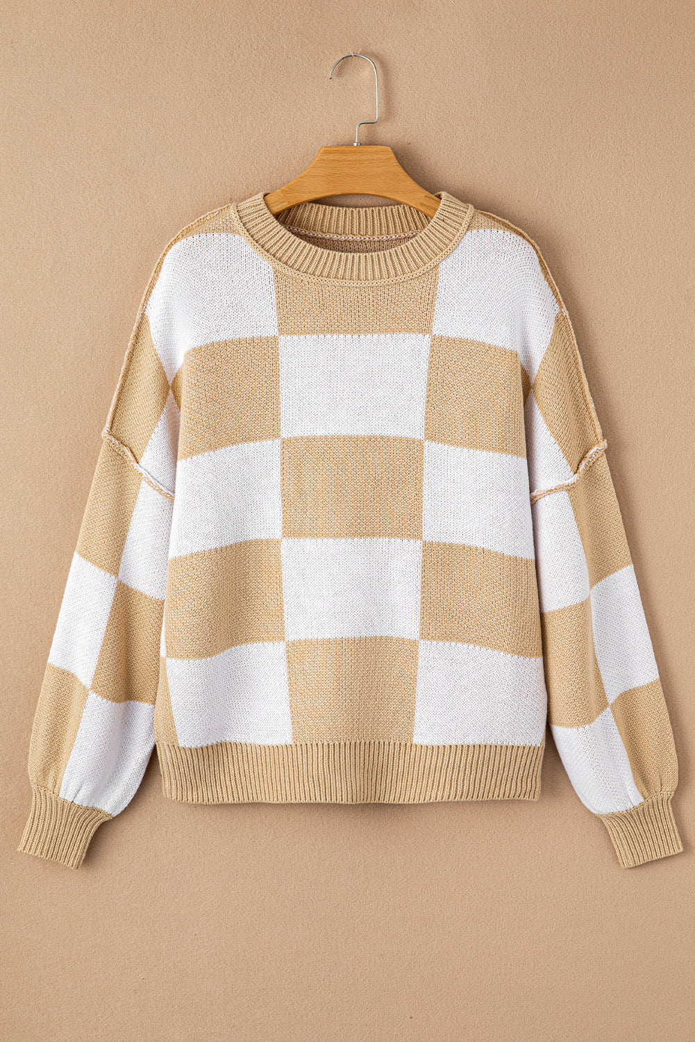 Ophelia Check Sweater