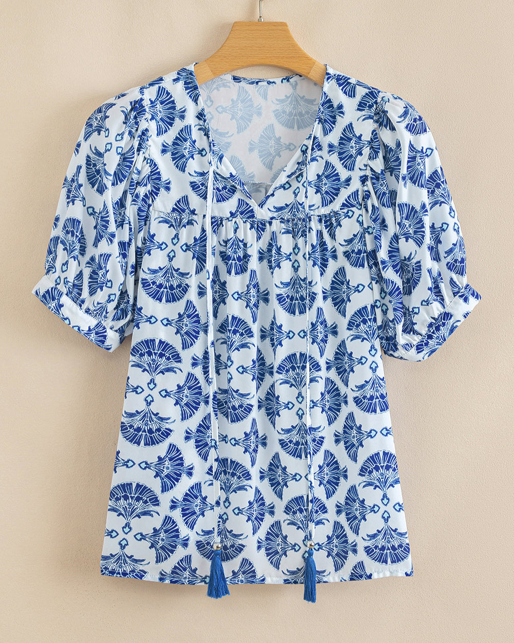Solana Tassel Blouse