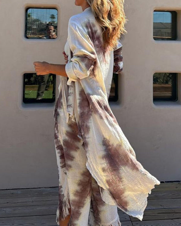 Kailani Tie-Dye Kimono