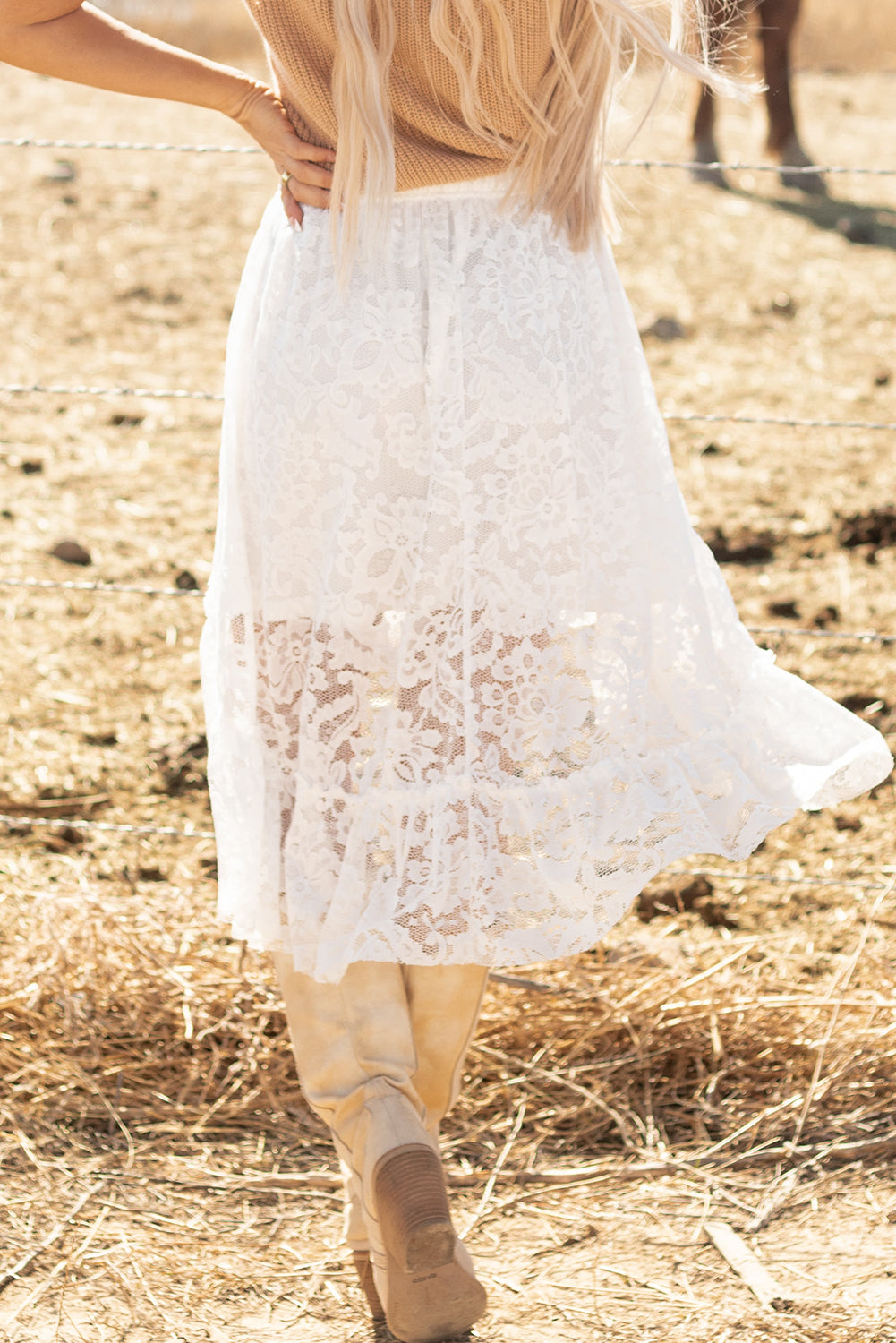 Ivory Whimsy Skirt