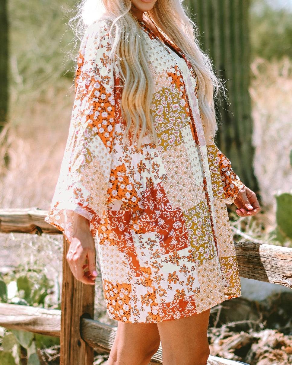 Wanderlust Patchwork Kimono