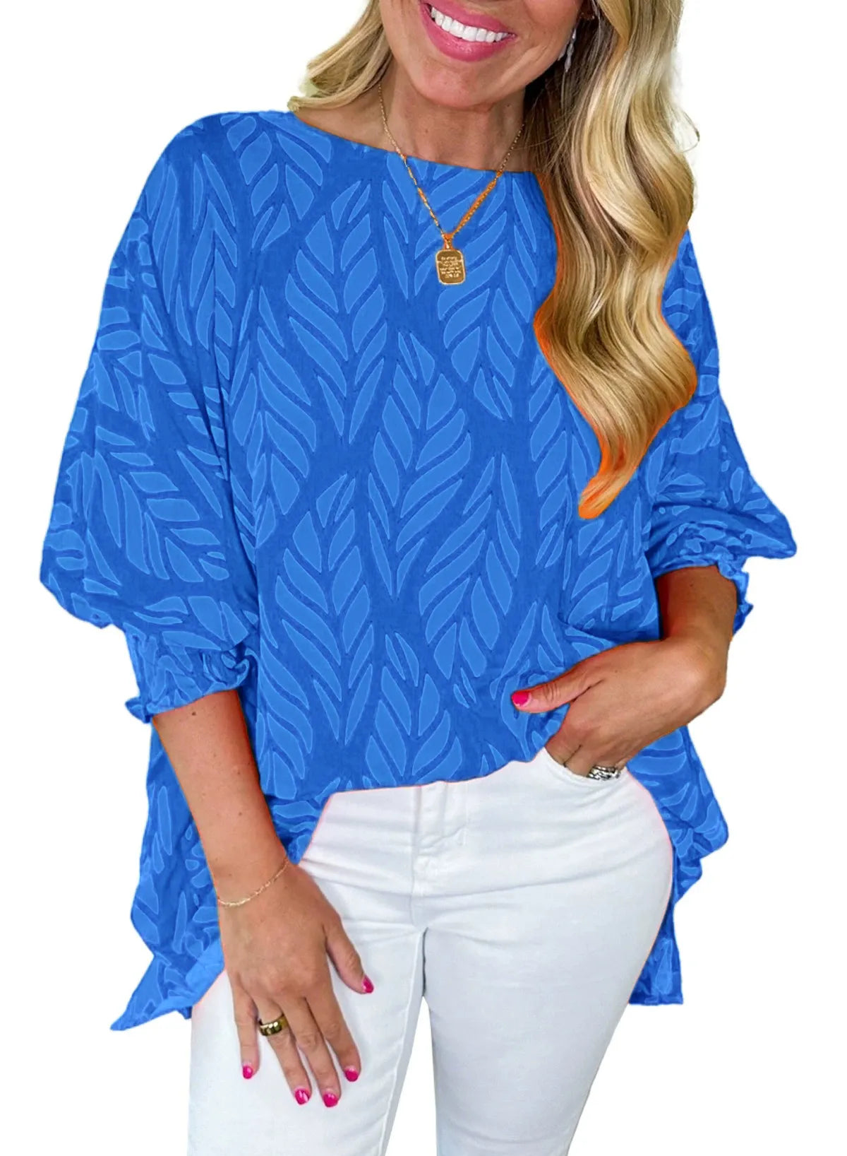 Aurora Leaf Blouse