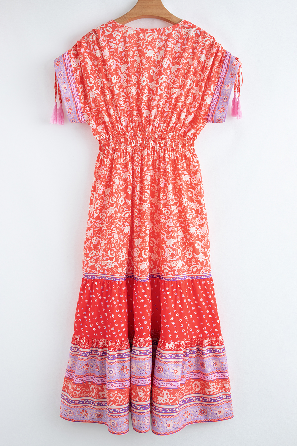 Crimson Bloom Maxi