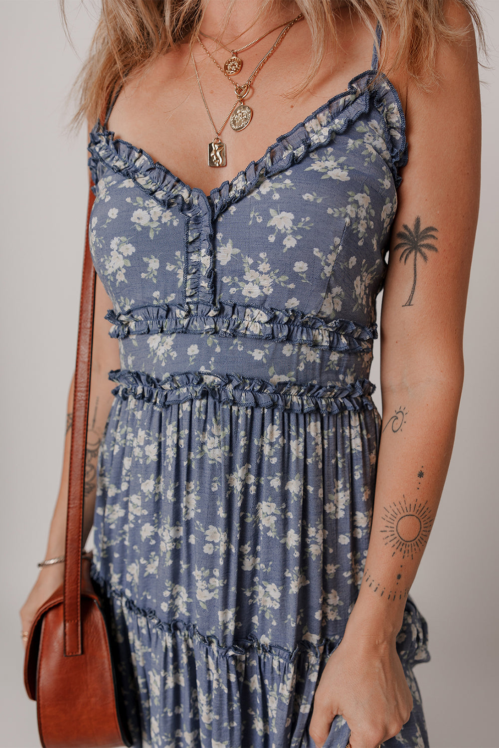 Azure Petal Dress