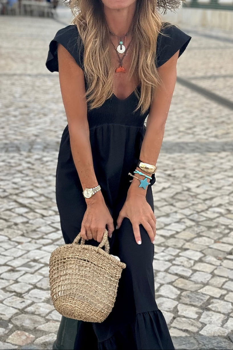 Evelina Ruffle Dress