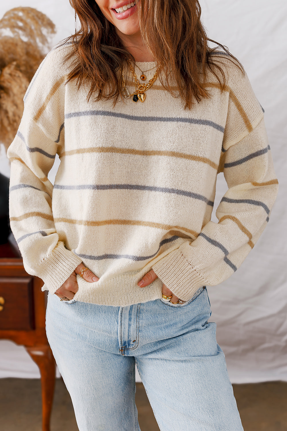 Marina Stripe Sweater