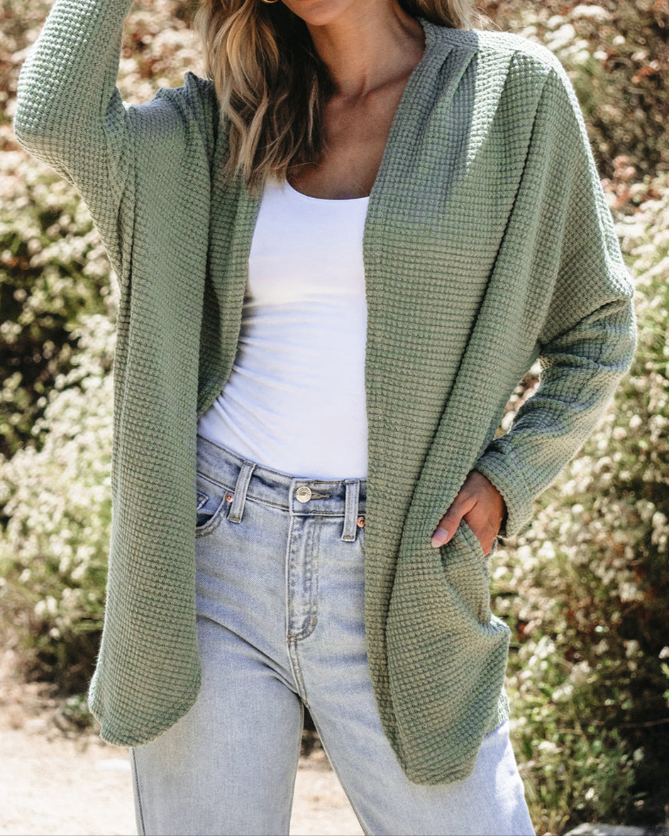 Sage Whisper Cardigan