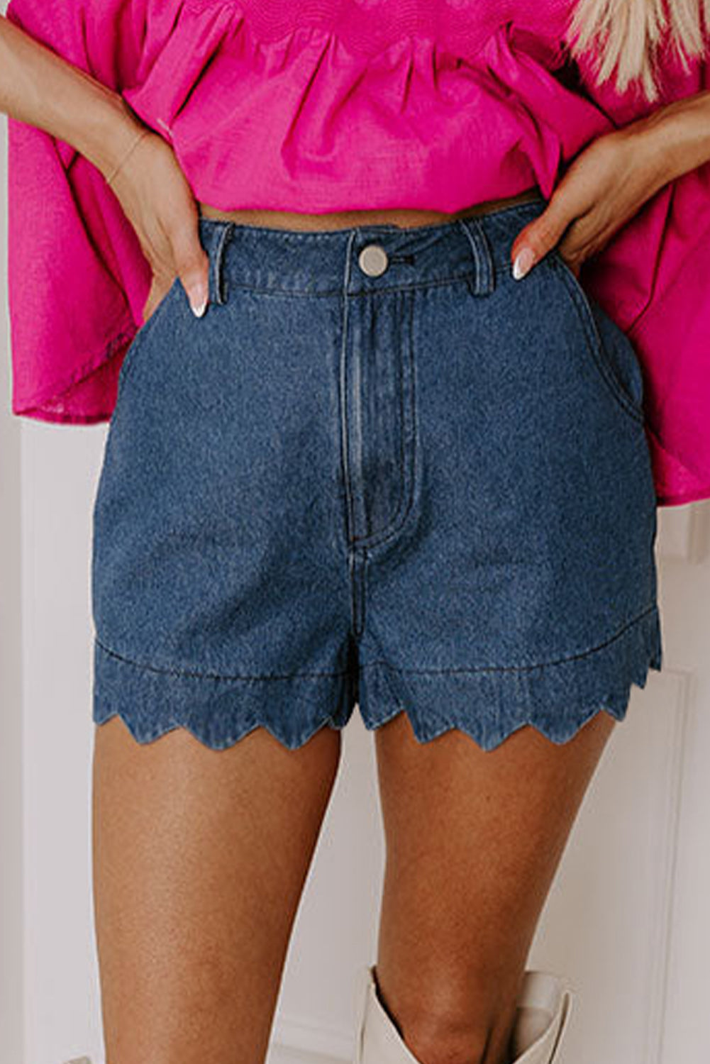 Kaia Cove Denim Shorts