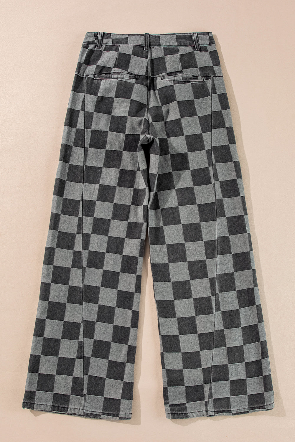 Checkmate Wide Leg Jeans