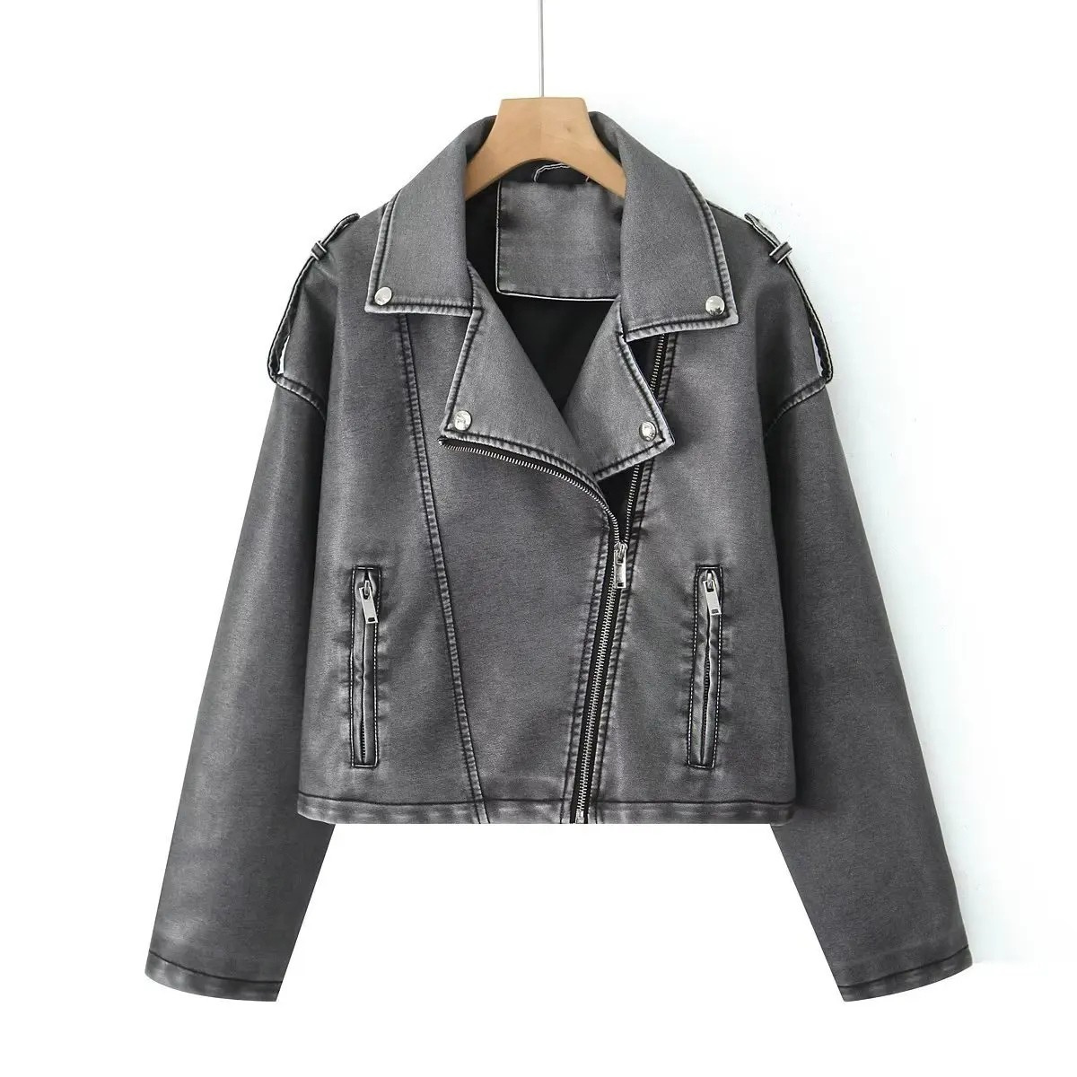 Vintage Edge Lace-Up Jacket