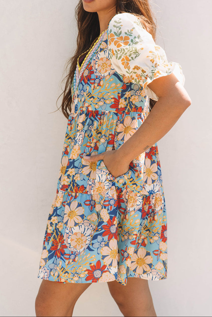 Lyra Patchwork Dress