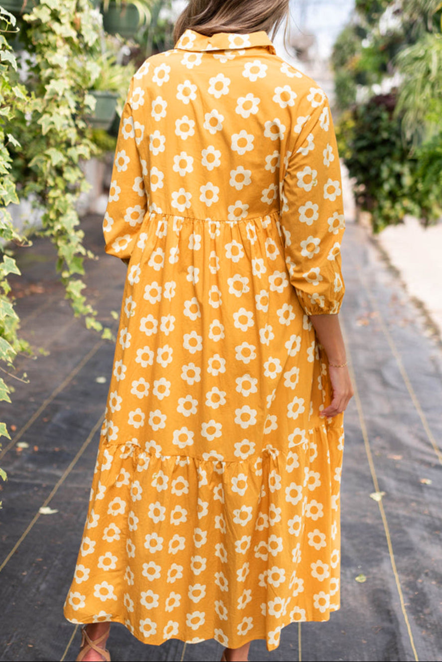 Marigold Bloom Dress