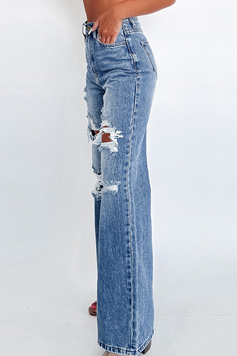 Ashleigh Storm Wide Leg Jeans