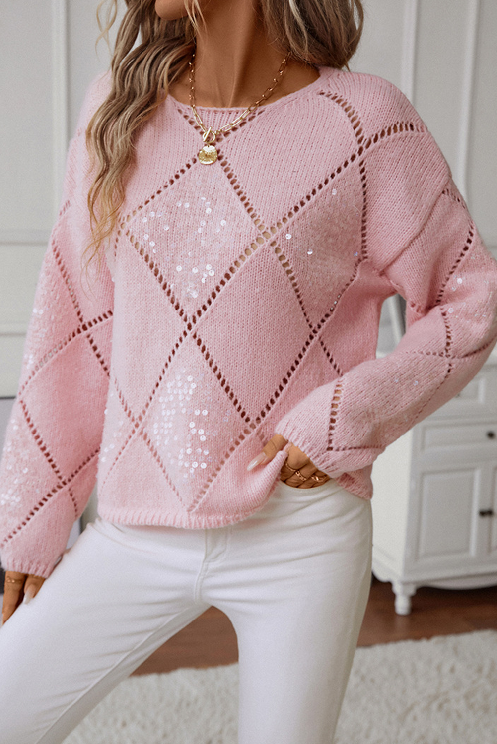 Celeste Glow Sweater