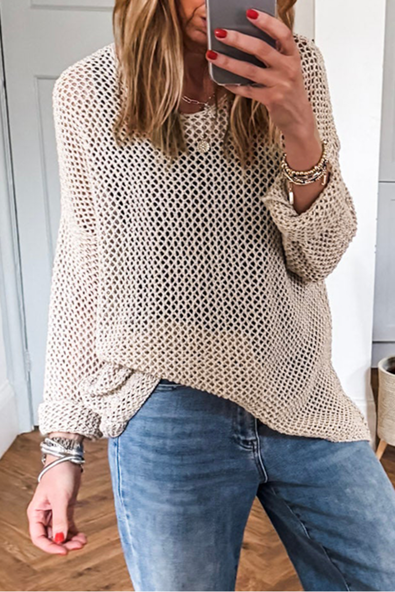 Saffron Breeze Crochet Top