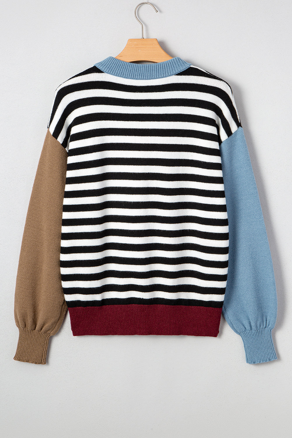 Nova Stripe Colorblock Sweater