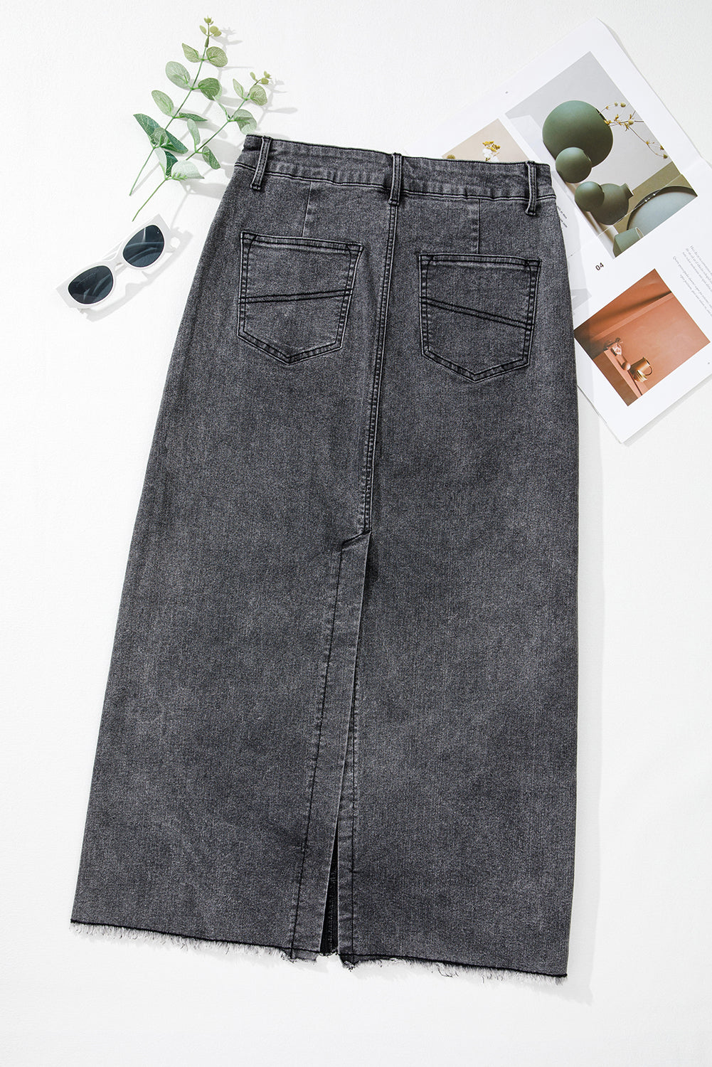 Stone Trail Denim Skirt
