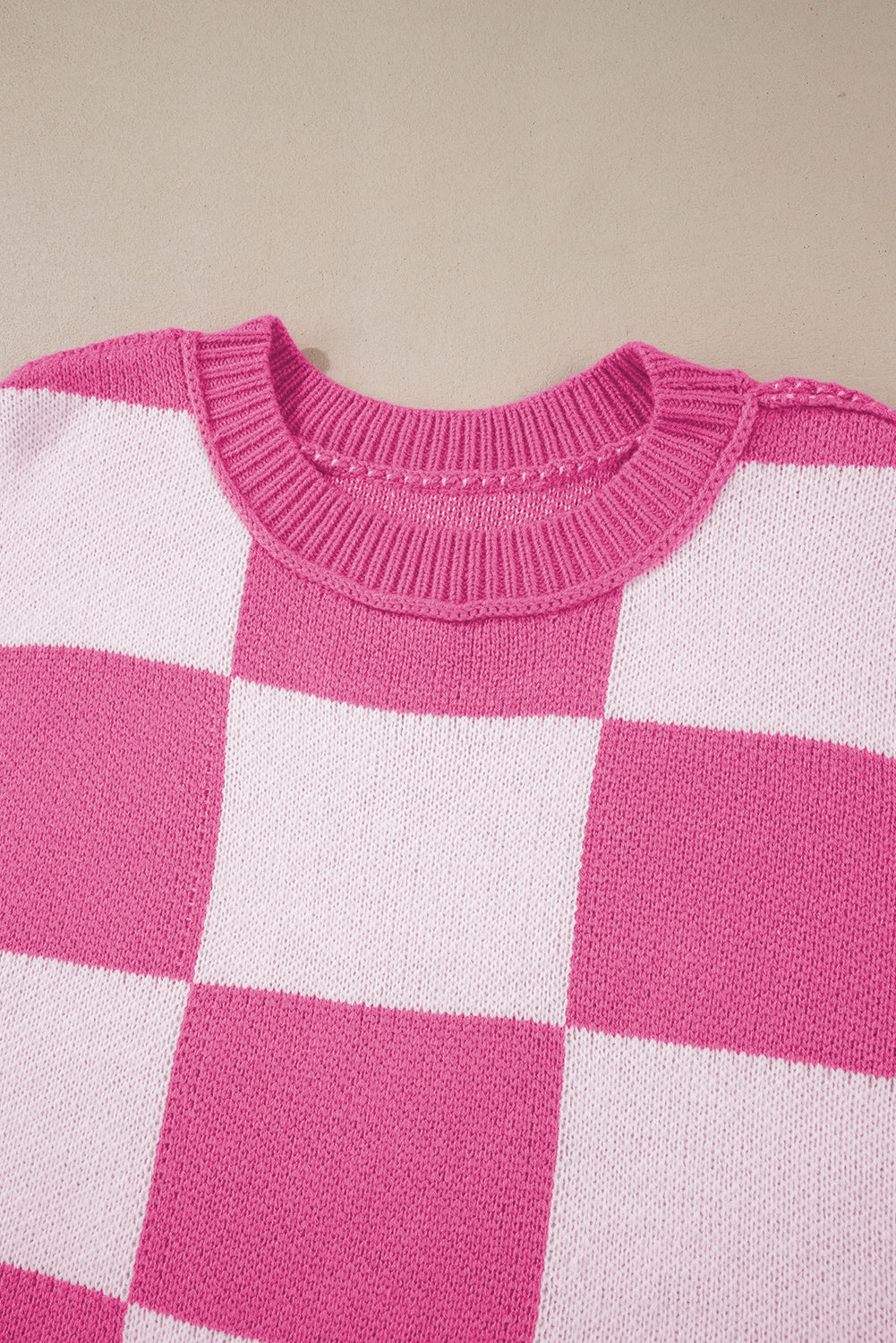 Ophelia Check Sweater