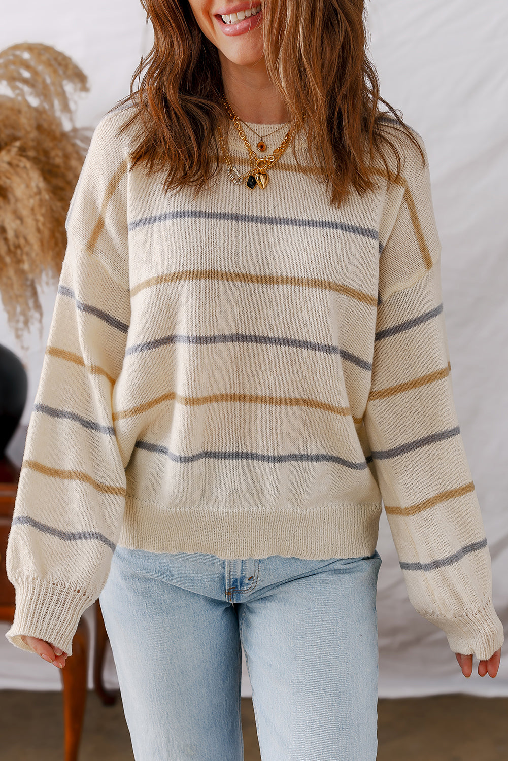Marina Stripe Sweater