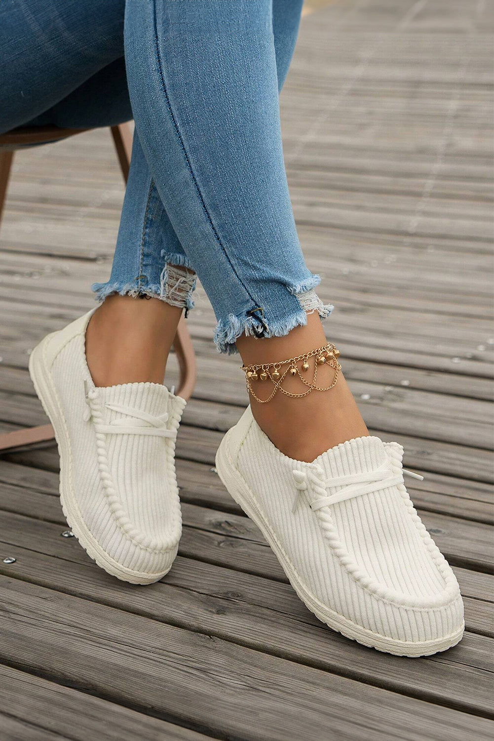 Solace Cross Slip-Ons