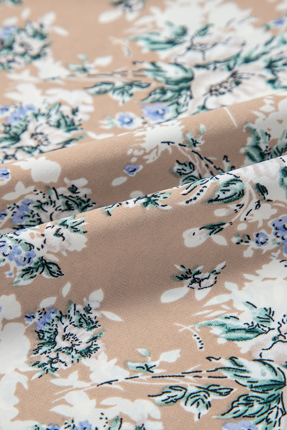 Maple Bloom Maxi Dress