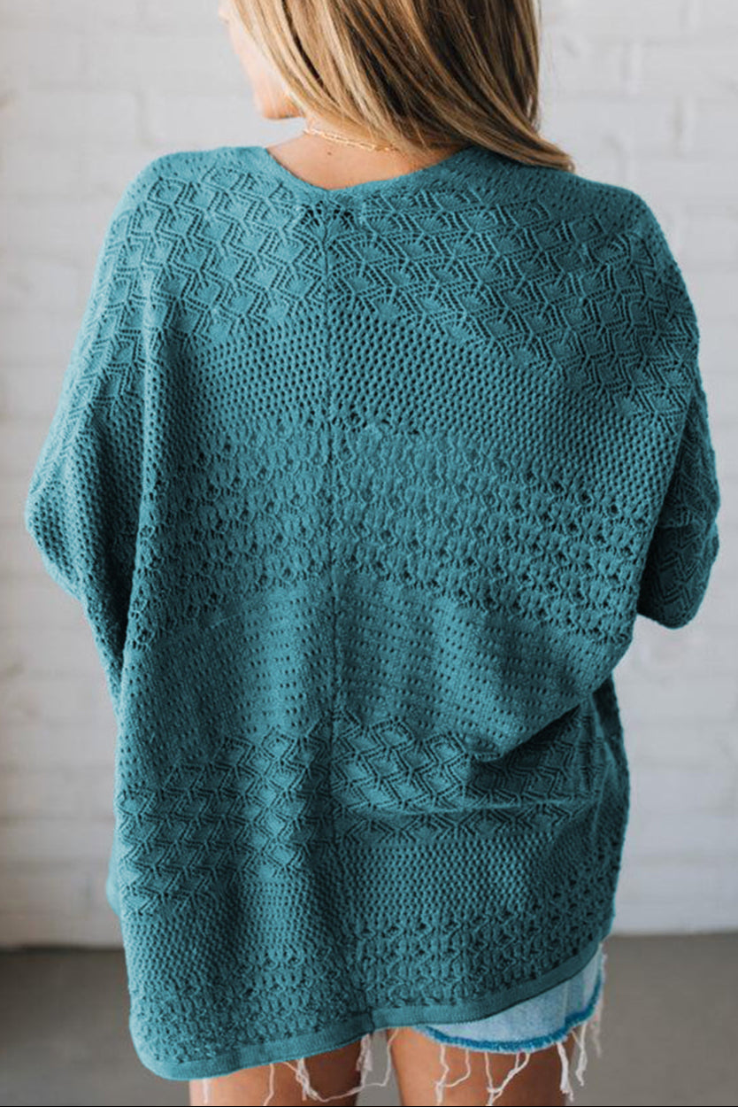 Lapis Drift Cardigan