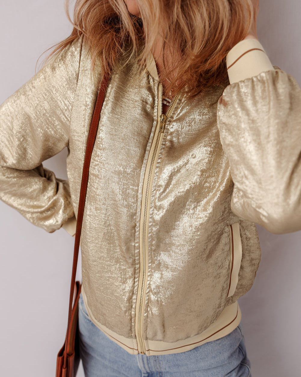 Solene Shine Bomber