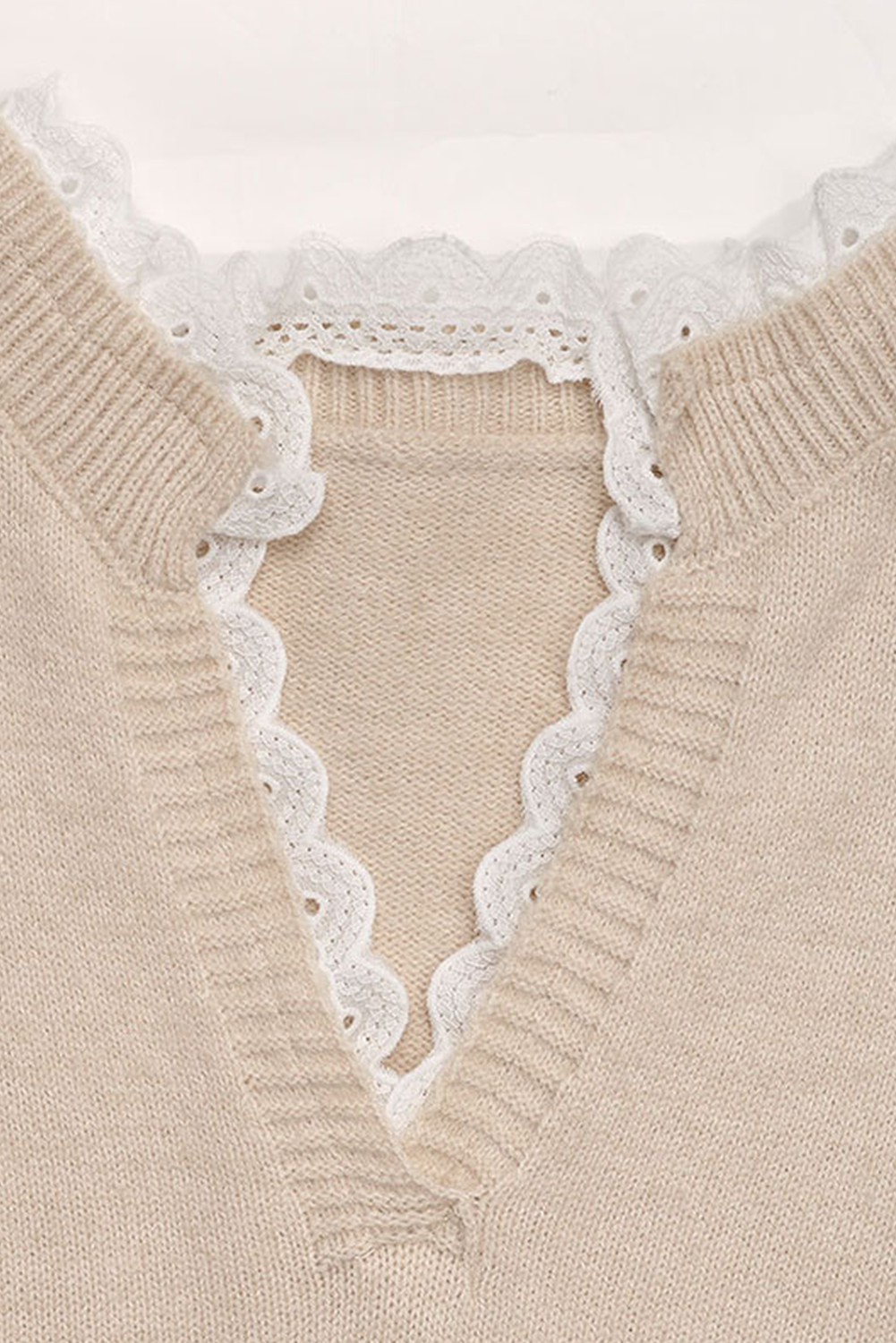 Amora Lace Knit Sweater