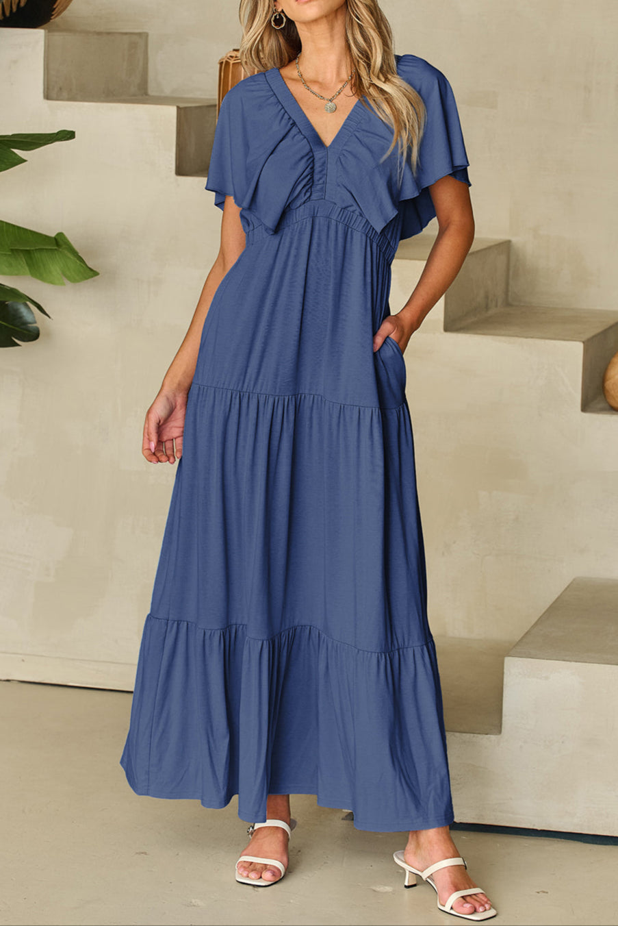 Aurora Ruffle Dress