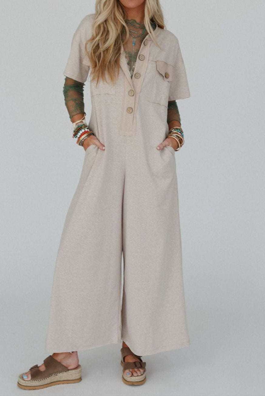 Sandstone Ease Jumpsuit