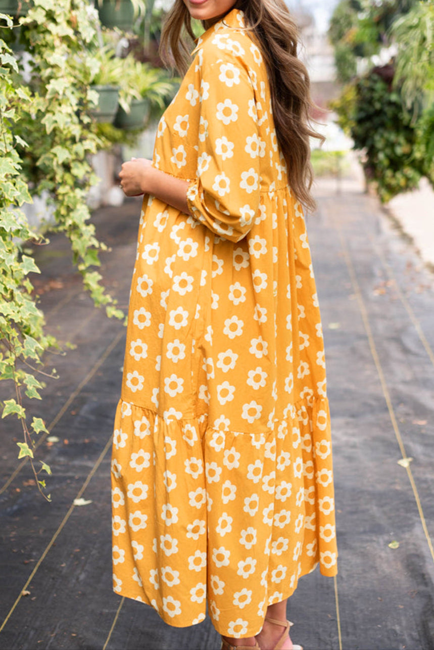 Marigold Bloom Dress