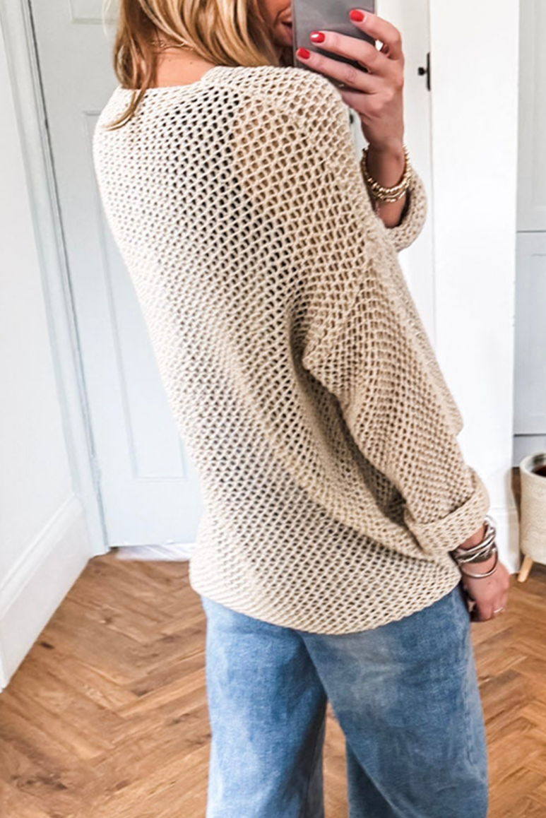 Saffron Breeze Crochet Top