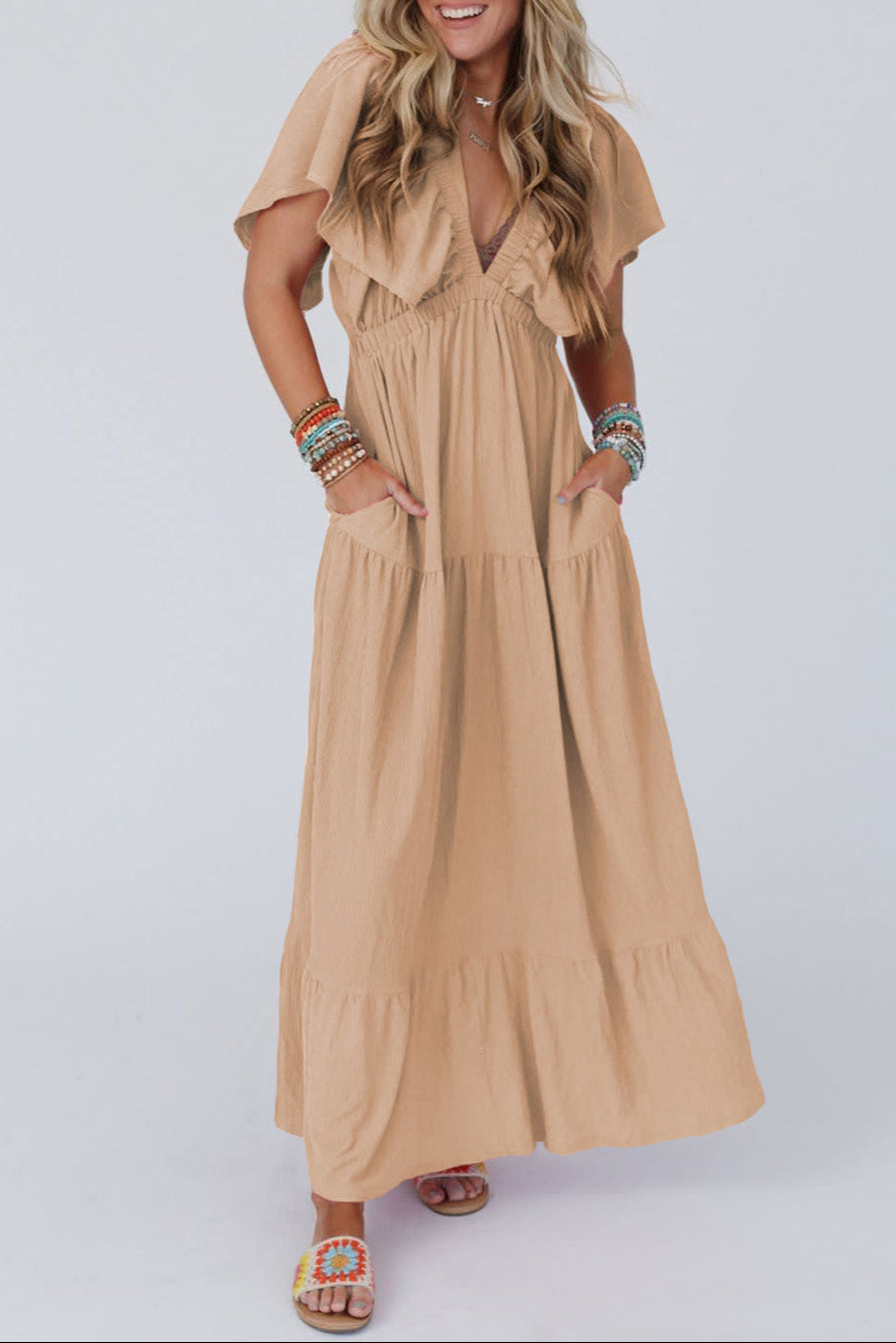 Aurora Ruffle Dress