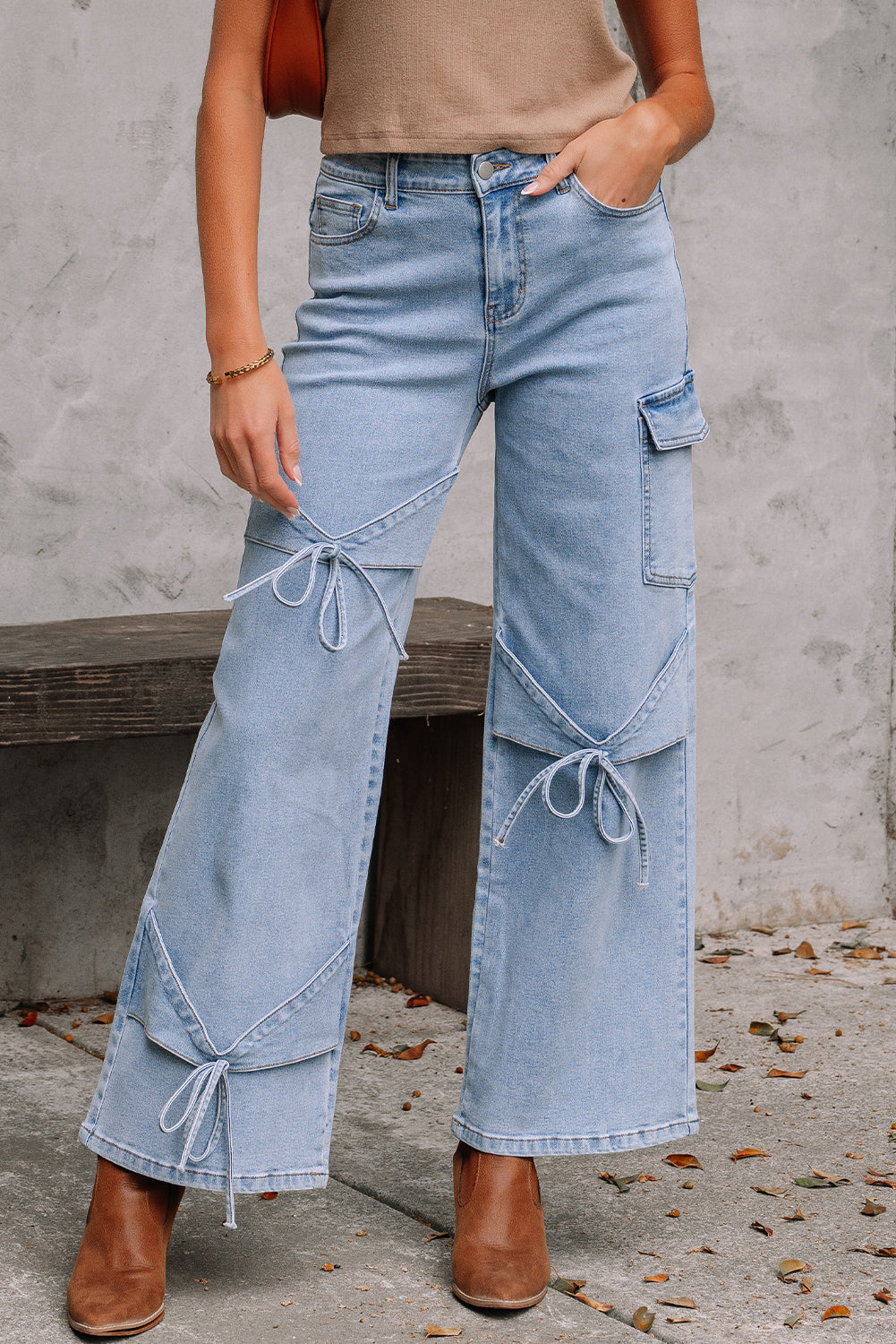 Beau Blue Cargo Bows
