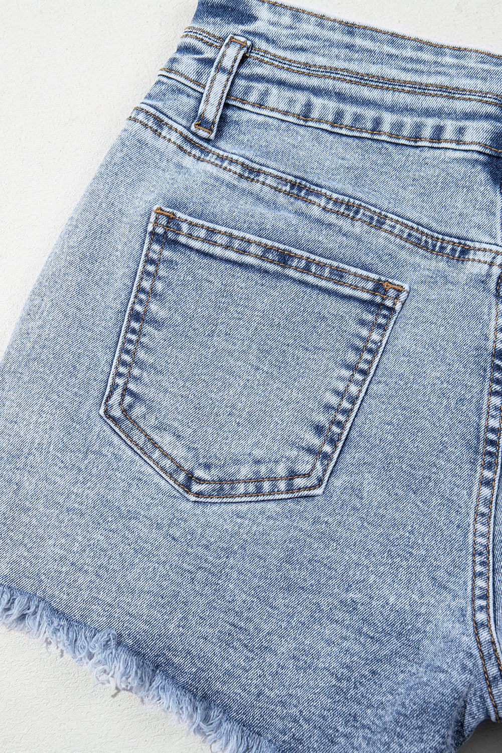 Stella Shine Denim Shorts