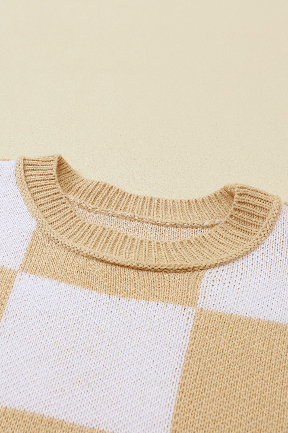 Ophelia Check Sweater