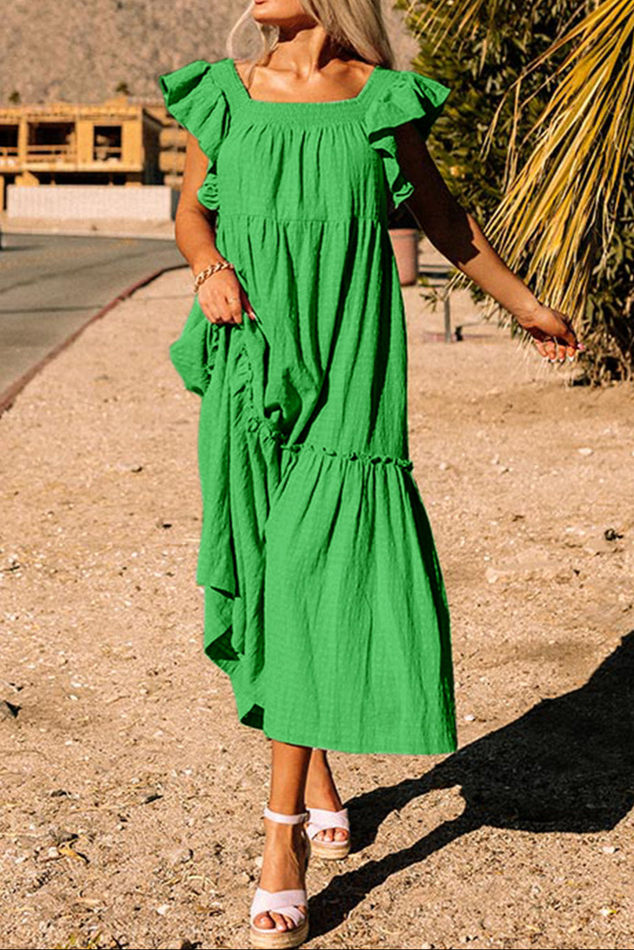 Sage Meadow Maxi Dress