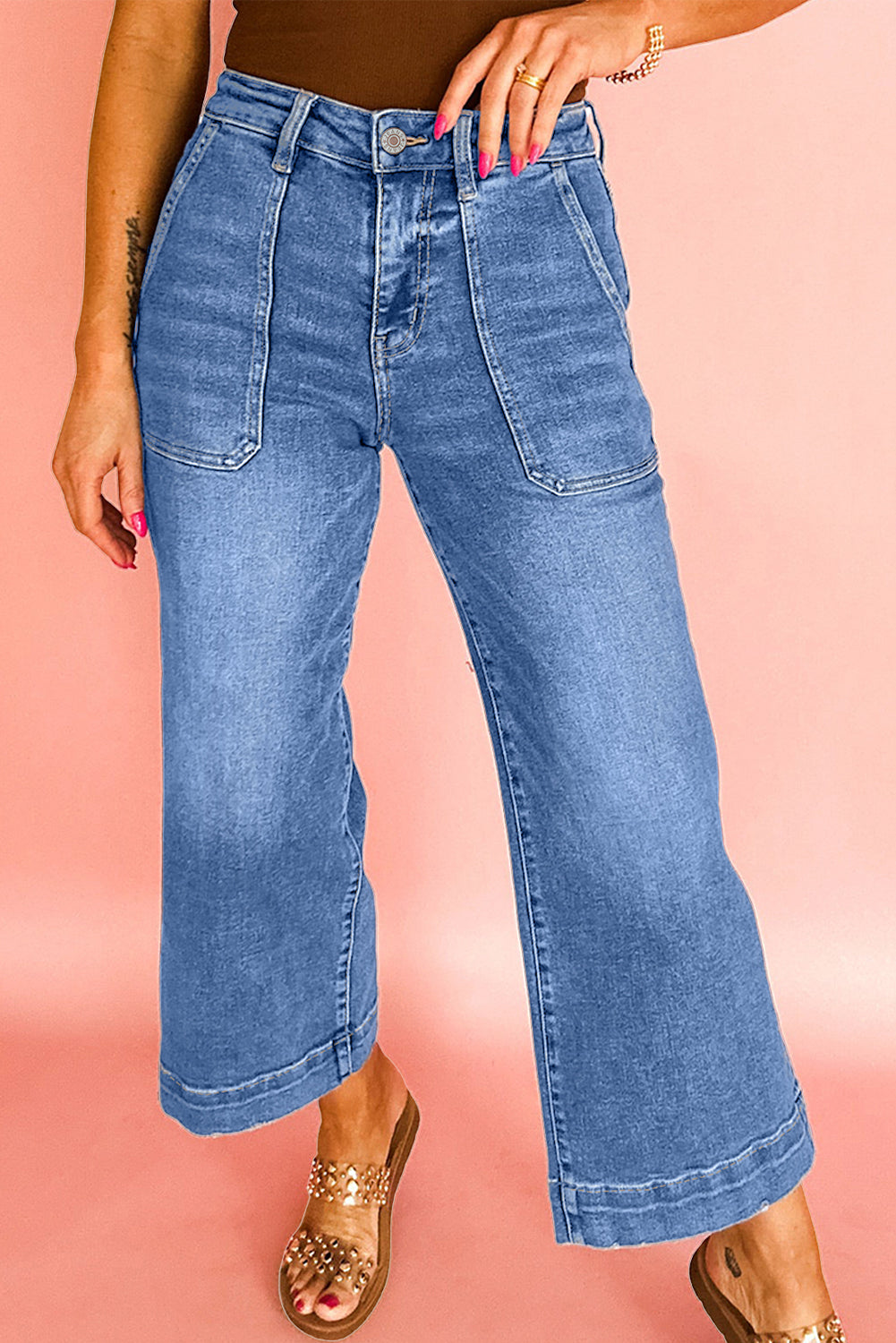 Harbor Breeze Crops Jeans