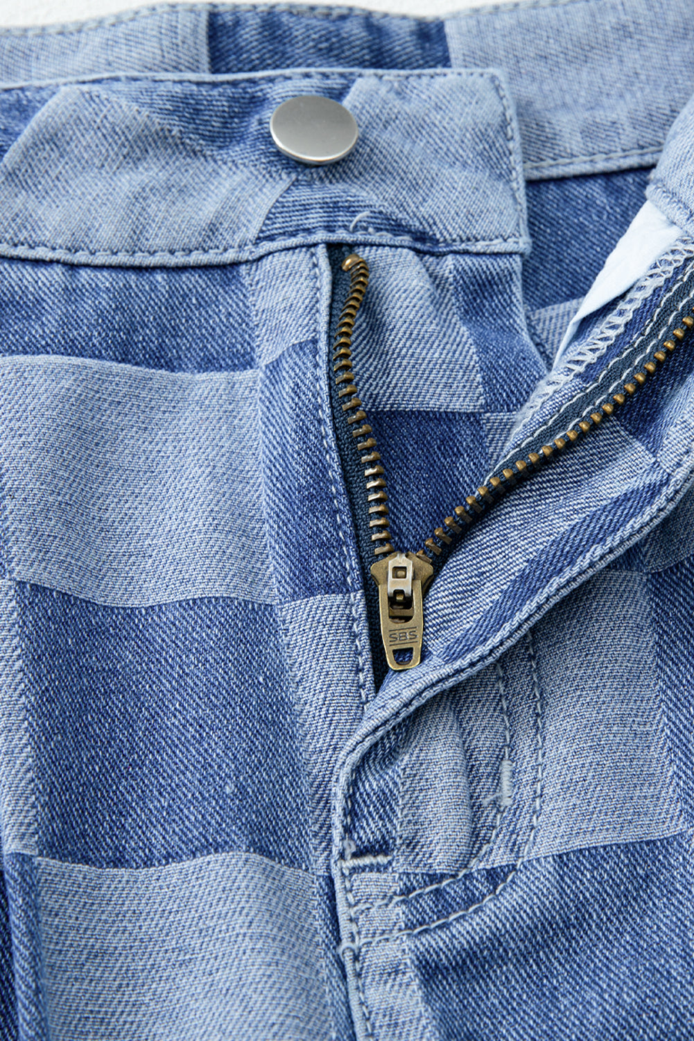Checkmate Wide Leg Jeans