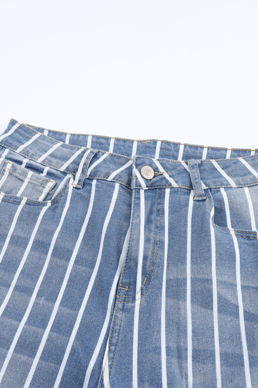 Skyline Stripe Flare Jeans