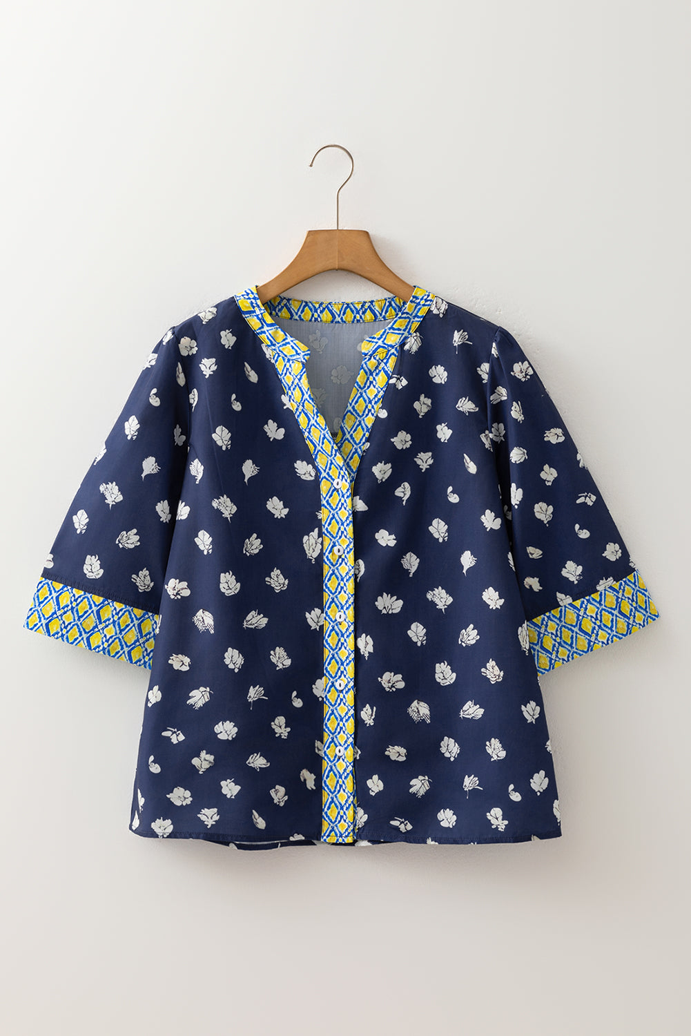 Azure Bloom Blouse