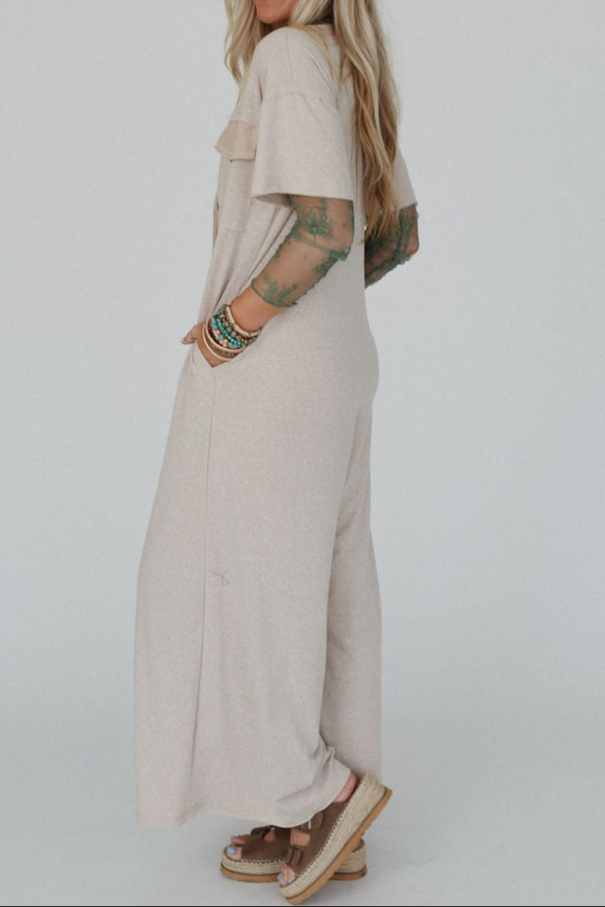Sandstone Ease Jumpsuit